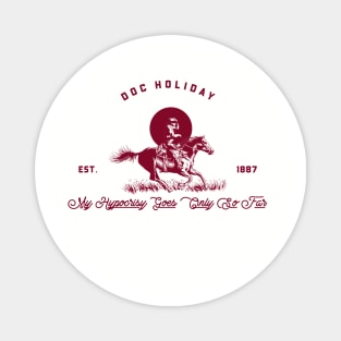 TOMBSTONE QUOTE T-SHIRT DOC HOLIDAY Magnet